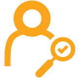 icon verify user