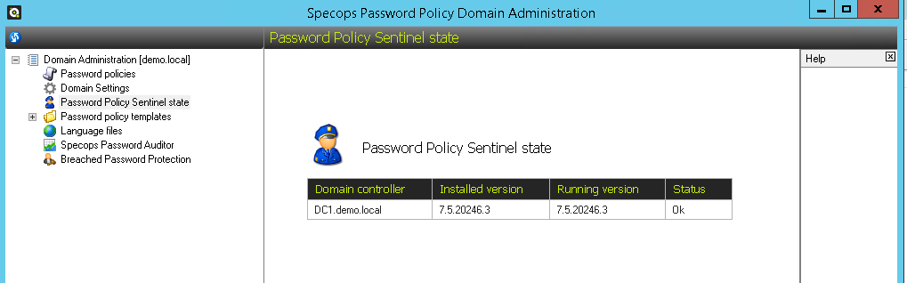 Check-the-status-of-Sentinels