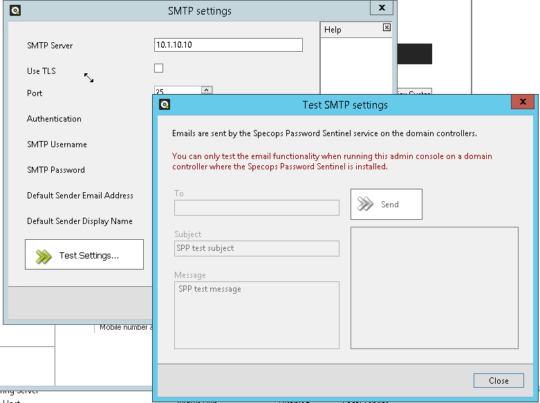 Specops Password Policy Test Email