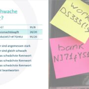 Teaserbild Umfrage im Webinar, wie Unternehmen die kompromittierung von Zugangsdaten vermeiden können.