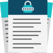 reports with lock on top