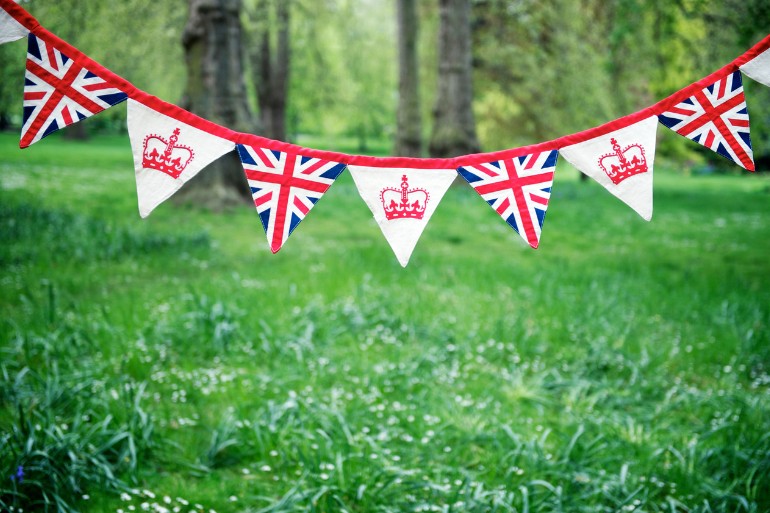 Union Jack and Royal Flags