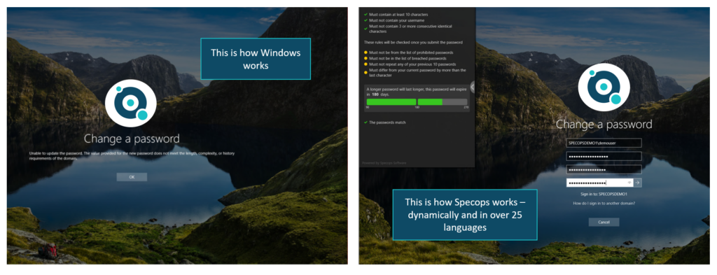 Specops Authentication Client 
