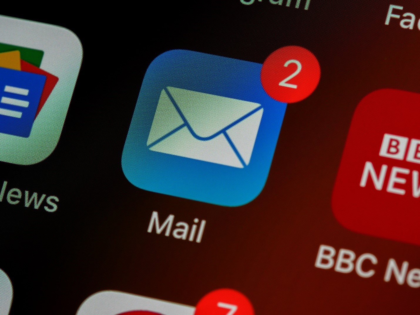 Mail App Icon with notifications