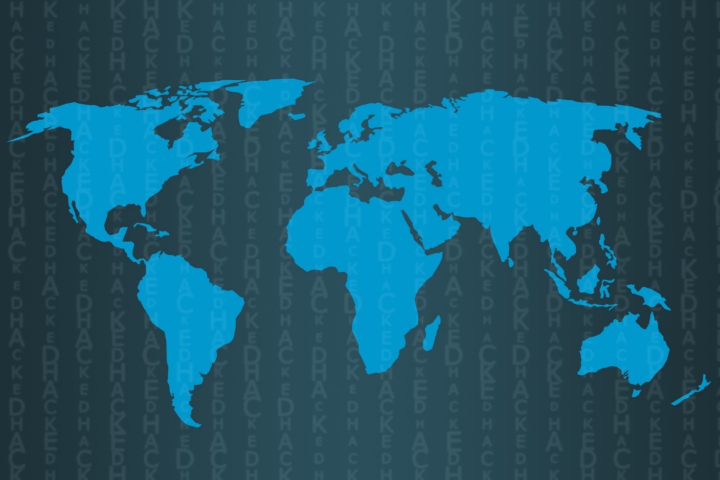 grey and blue world map