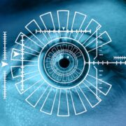 Blue eye with biometric authentification